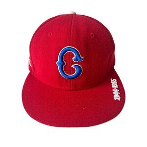 Headgear Indianapolis Clowns Negro League Baseball Cap Red 7 3/4